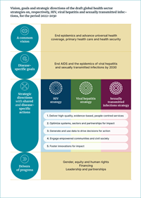 Global Health Sector Strategies on, respectively, HIV, viral hepatitis and sexually transmitted infections for the period 2022-2030 (GHSS) - vision and goals