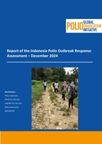 obra report cover with blue background